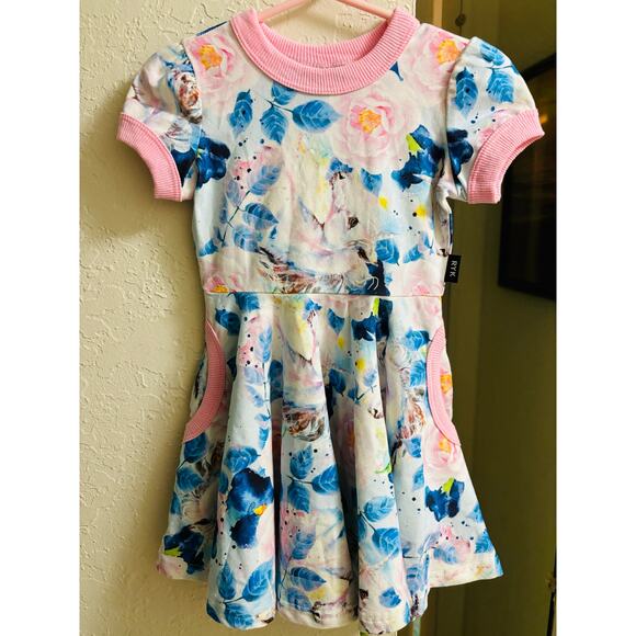 Rock Your Kid Unicorn Dress Size 2 EUC - Picture 2 of 5